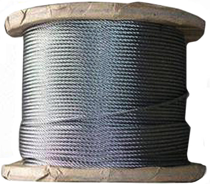 00361 CABLE 7 X 19 250  REEL 1/4  GALV