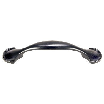 Hardware House 643502 Spoon Cabinet Pull, Black
