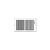 Hart & Cooley 382W12X4 Sidewall Register