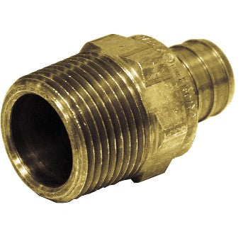 John Frey Co LF6210112129802 Threaded Adapter ~ 3/4 inch Pex x 3/4 inch MIP